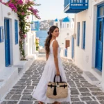 Azradom Artisan Straw Tote Bag