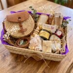 Luxury Moroccan Spa Gift Basket with Raffia Bag